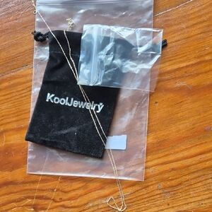 KoolJewelry Solid 10k Delicate Gold Chain Necklace - Gold